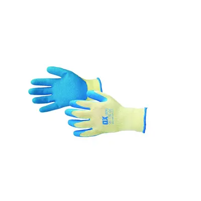 Ox Tools OX-S246909 Ox Pro Latex Grip Gloves Size 9 (L) EA