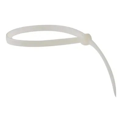 Fandf CT200N Cable Tie - Natural/Clear 4.6 X 200Mm (Bag Of 100)