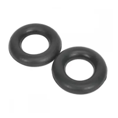 Sealey EX04 Exhaust Mounting Rubbers - L59 X W59 X D13.5 (Pack Of 2)