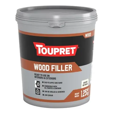 Toupret Wood Filler Off-White 1.25Kg TTRPBOWTUBGB