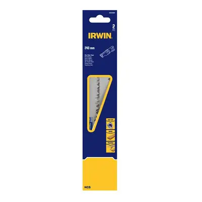 Irwin® IW1016302 Sabre Saw Blade Coarse Wood Cutting 240Mm Pack Of 2