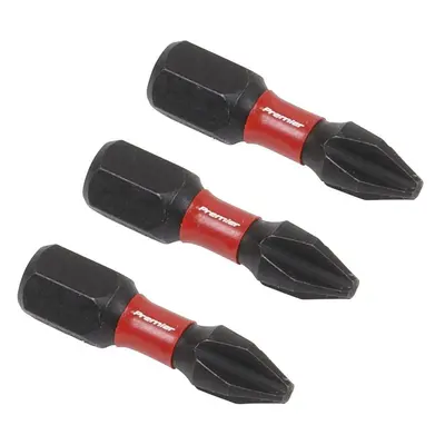 Sealey AK8205 Phillips #2 Impact Power Tool Bits 25Mm - 3Pc