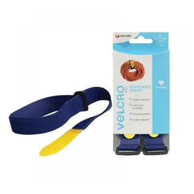 Velcro® Brand 60327 Adjustable Straps(2) 25Mm X 92Cm Blue