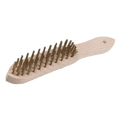 Silverline PB05 Brassed Wire Brush 4 Row Each 1