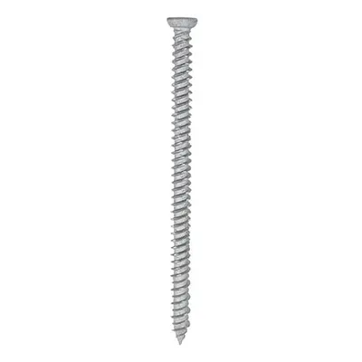 Timco 100TCONR Concrete Screw - Tx - Flat Countersunk - Exterior - Silver 7.5 X 100 Box 100