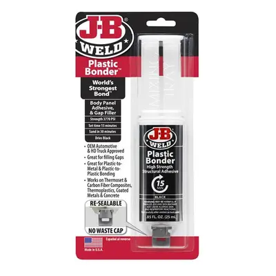 J-B Weld Plasticbonder™ Syringe Black 25Ml 50139UK