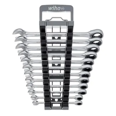 Wiha 44665 Ring Ratchet Spanner Set 12 Piece