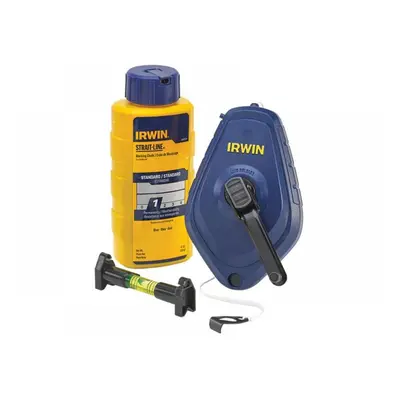 Irwin® Strait-Line® 64494LP Chalk Line Chalk & Level Set