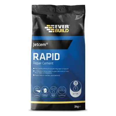 Everbuild Jetcem Rapid Repair Cement 620460 3Kg