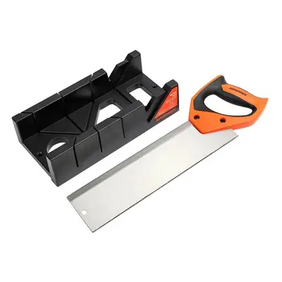 Pony Jorgensen Plastic Mitre Box With Saw 11.1/4In POJ60115