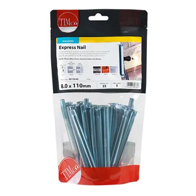 Timco 08110ENB Express Nails - Zinc 8.0 X 110 TIMbag 35