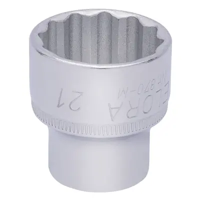 Elora 25979 Bi-Hexagon Socket 3/8in Sq. Dr. 21Mm each