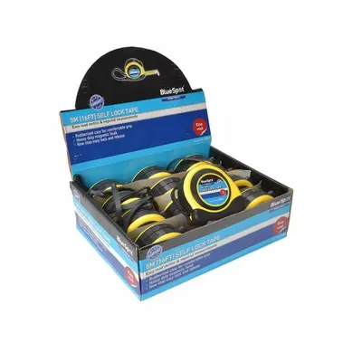 Bluespot Tools 33012 Tape 5M (12 Piece Display)