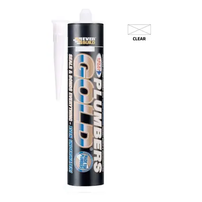 Everbuild Plumbers Gold Clear 290Ml