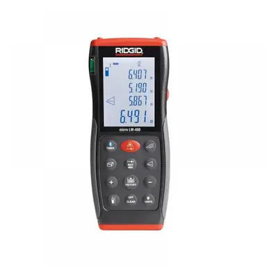 Ridgid 36813 36813 Micro Lm-400 Advanced Laser Distance Measure 70M