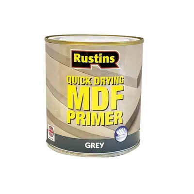 Rustins MDGP500 Quick Drying Mdf Primer Grey 500Ml