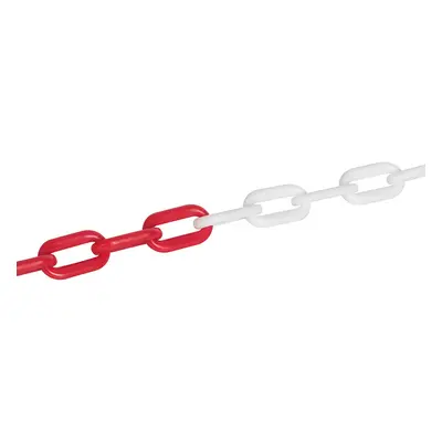 Fixman 615292 Plastic Chain 6Mm X 5M Red/White Each 1