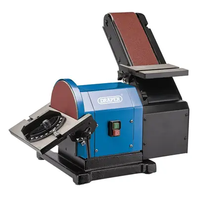 Draper 98525 230V Belt 100Mm And Disc Sander 200Mm 500W each 1