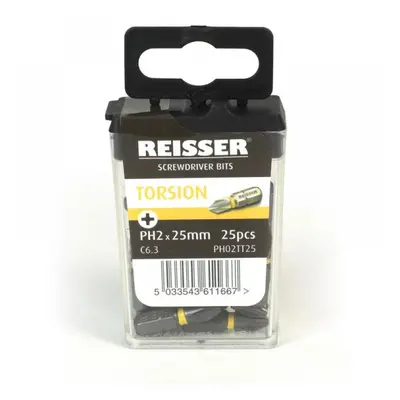 Reisser PH02TT25CDU Torsion Tic-Tac Box Ph2 X 25Mm (Pack 25Pcs)