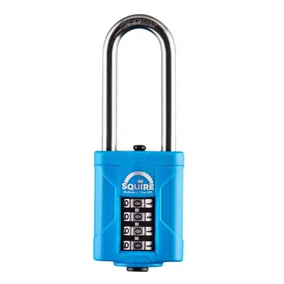 Squire Cp50S25 Heavy-Duty Rustproof Marine Combi Padlock 50Mm Long Shackle 63Mm CP50S25