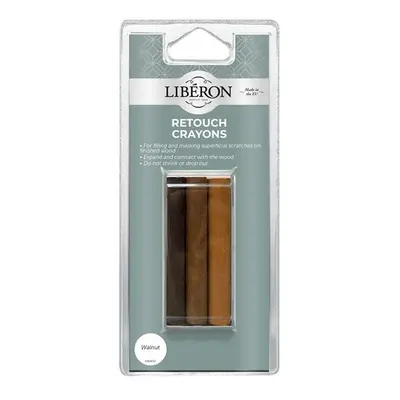 Liberon Retouch Crayons Walnut (3 Pack) 126930