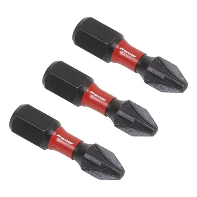 Sealey AK8208 Pozi #2 Impact Power Tool Bits 25Mm - 3Pc