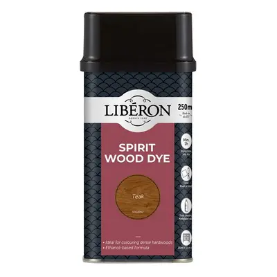 Liberon 126784 Spirit Wood Dye Teak 250Ml