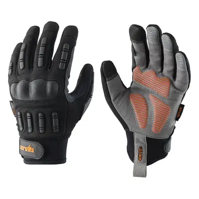 Scruffs T51006 Trade Shock Impact Gloves Black L / 9 Each 1