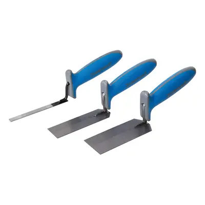 Silverline 584174 Soft-Grip Margin Trowel Set 3Pce 3Pce Each 1