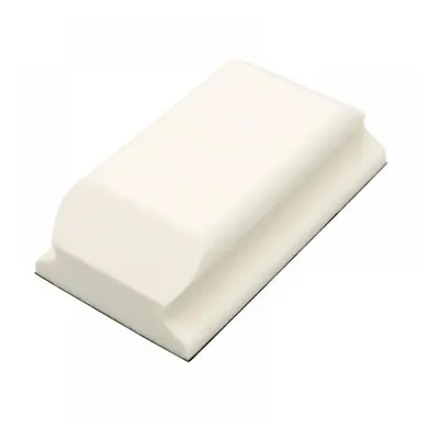 Flexipads World Class 93070 Hand Sanding Block Shaped White Pur Grip® 70 X 125Mm