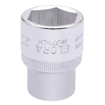 Elora 15311 Hexagon Socket 1/2in Sq. Dr. 22Mm each