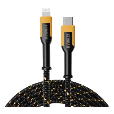 Dewalt Telecoms Usb C To Lightning® Reinforced Charging Cable 1.2M (4Ft) 131 1357 DWG