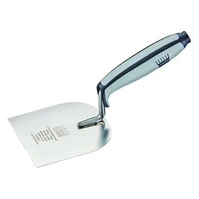 Ragni R6180S Stainless Steel Rounded Margin Trowel 80Mm X 110Mm