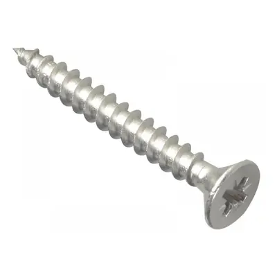 Forgefix POZI540SS Multi-Purpose Pozi Compatible Screw Csk St S/Steel 5.0 X 40Mm Box 200