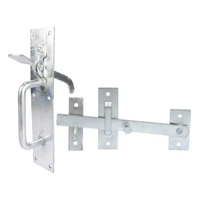 Timco SLMGP Suffolk Latch - Medium Duty - Hot Dipped Galvanised 205 X 45Mm TIMbag 1