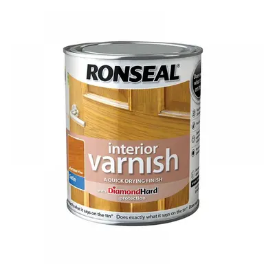 Ronseal 36825 Interior Varnish Quick Dry Satin Antique Pine 250Ml