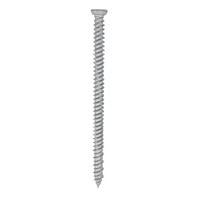 Timco 80TCONR Concrete Screw - Tx - Flat Countersunk - Exterior - Silver 7.5 X 80 Box 100