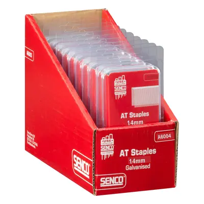 Senco A6004 At Staple Galv Blister Pack 14Mm 21-Gauge Blister 1000