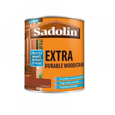 Sadolin 5028545 Extra Durable Woodstain Redwood 1 Litre