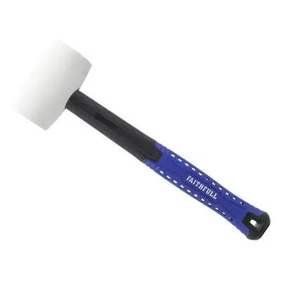 Faithfull White Fibreglass Mallet 16Oz