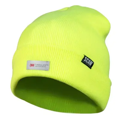 Scan SFCP01 Hi-Vis Yellow Beanie Hat