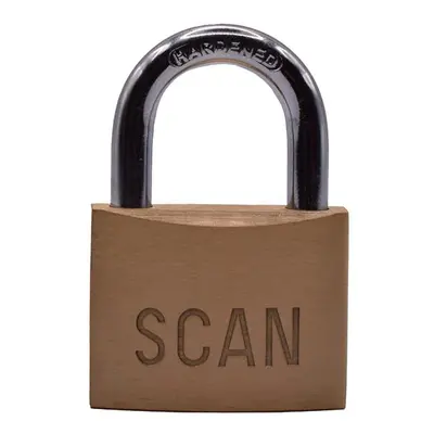 Scan BC0450 Brass Padlock 50Mm