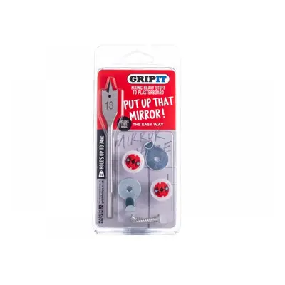 Gripit GPMIRKIT Mirror Kit Clam Pack