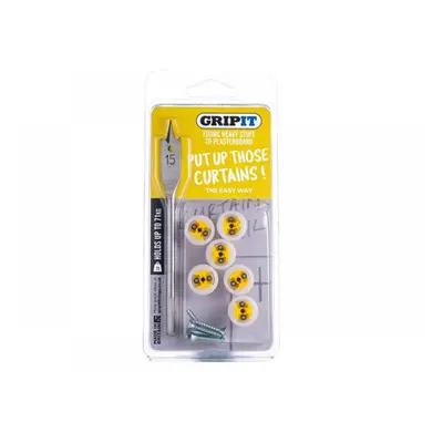 Gripit GPCURTKIT Curtain Kit Clam Pack