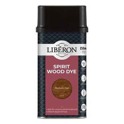 Liberon Spirit Wood Dye Medium Oak 250Ml 126783