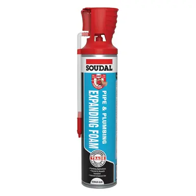 Soudal Pipe & Plumbing Expanding Foam - Genius Gun® Max Champagne 600Ml canister 1