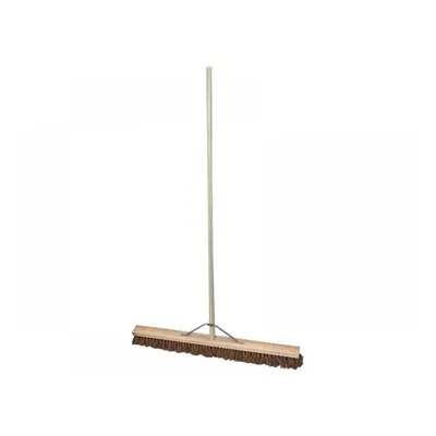 Faithfull Broom Soft Coco 900Mm (36In) + Handle & Stay