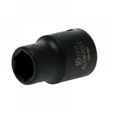 Teng Impact Socket Hexagon 6-Point 3/8In Drive 10Mm