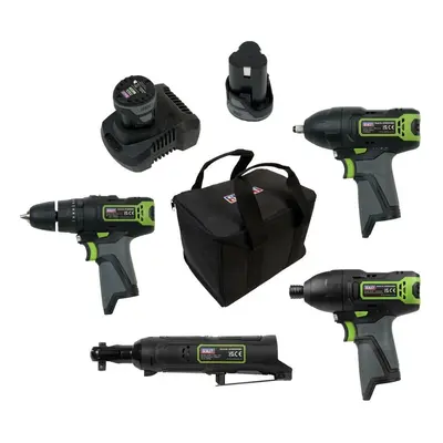 Sealey CP108VCOMBO2 4 X 10.8V Sv10.8 Series Cordless Combo Kit - 2 Batteries