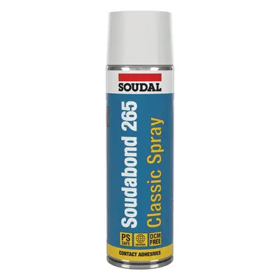 Soudal Soudabond 265 Classic Sprayable Contact Adhesive Transparent 500Ml canister 15